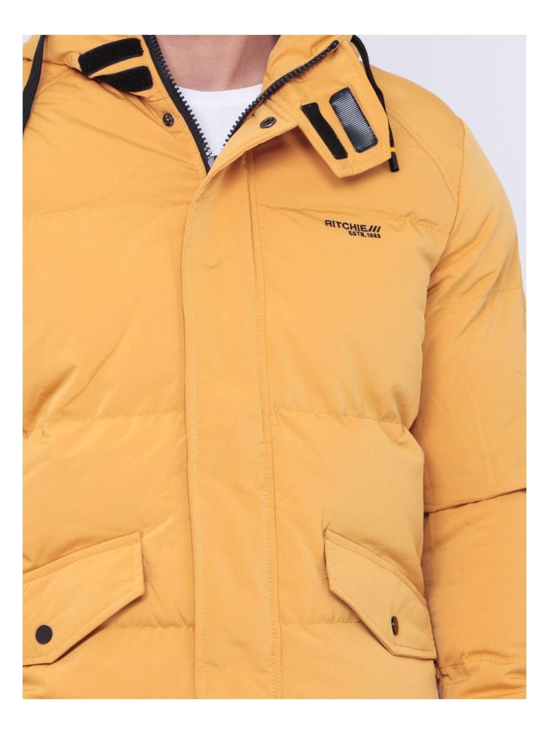 Parka con cappuccio ZANDOVEN Giallo - Kiabi