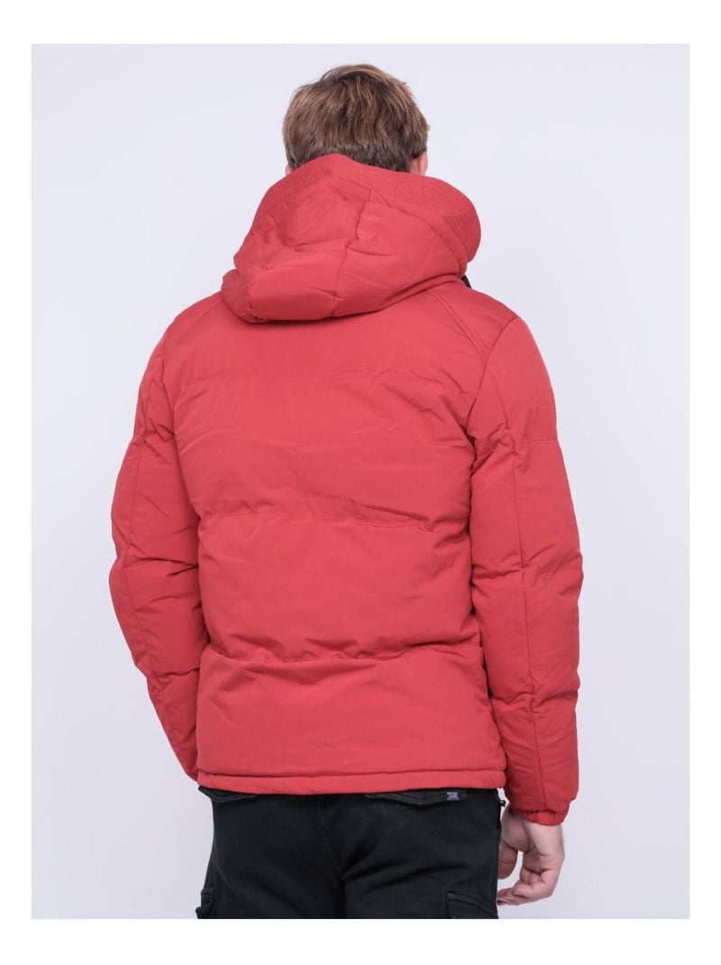 Parka con cappuccio ZANDOVEN Rosso - Kiabi