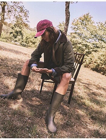 Parka con colletto di velluto a coste, mo fashion