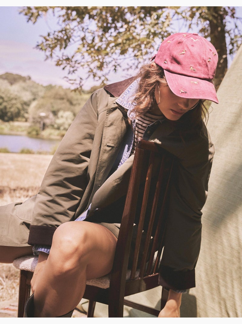 Parka con colletto di velluto a coste, mo fashion Verde - Kiabi