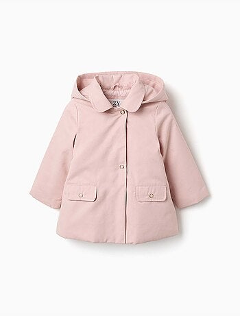 Parka con fodera e cappuccio staccabile
