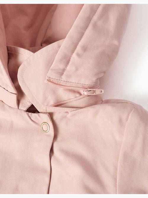 Parka con fodera e cappuccio staccabile - Kiabi Parka con fodera e cappuccio staccabile - Kiabi