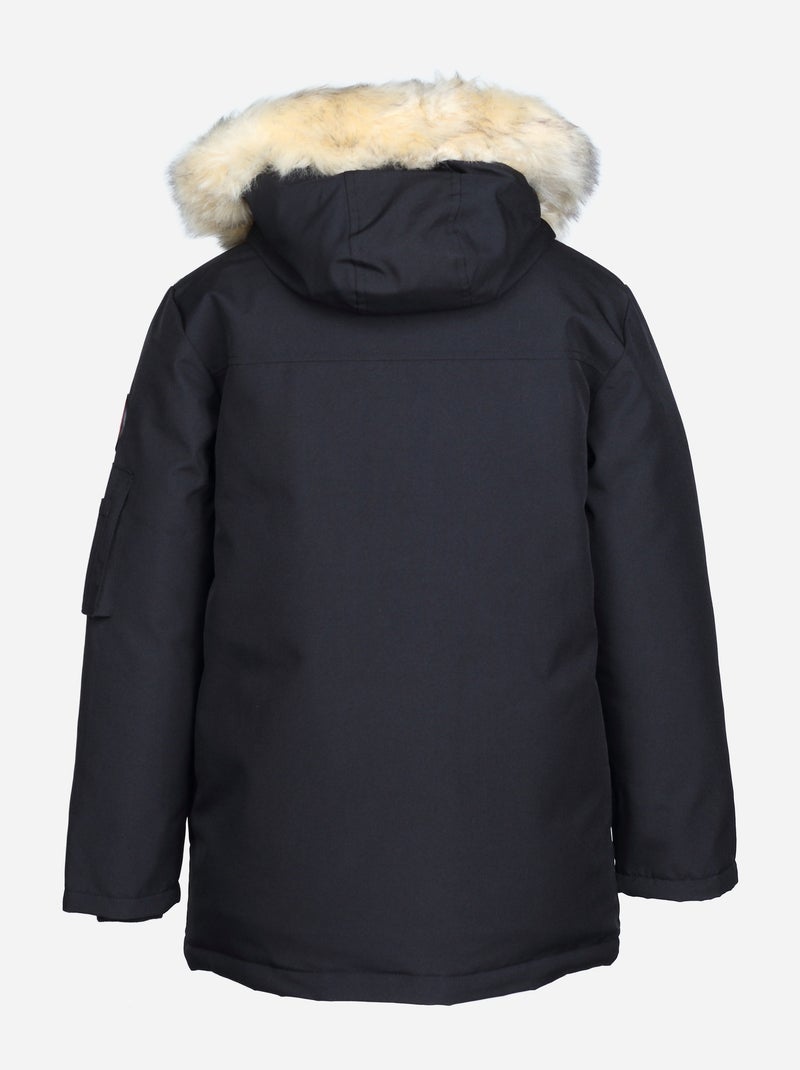 Parka con pelliccia rimovibile - Kizco Nero - Kiabi