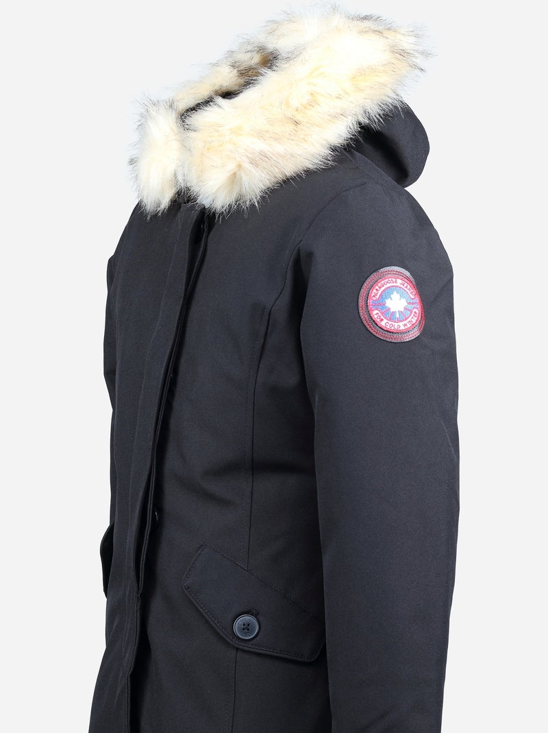 Parka con pelliccia rimovibile - Paragoose Nero - Kiabi