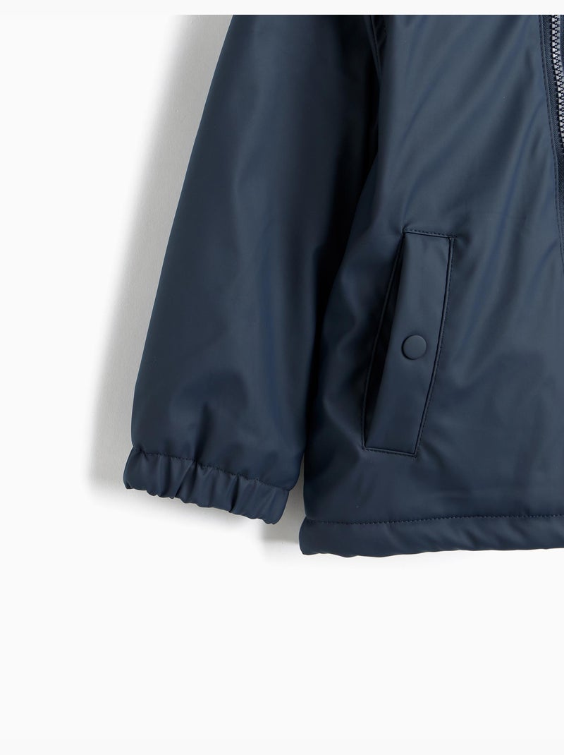 Parka con rivestimento sherpa, mo fashion Blu - Kiabi
