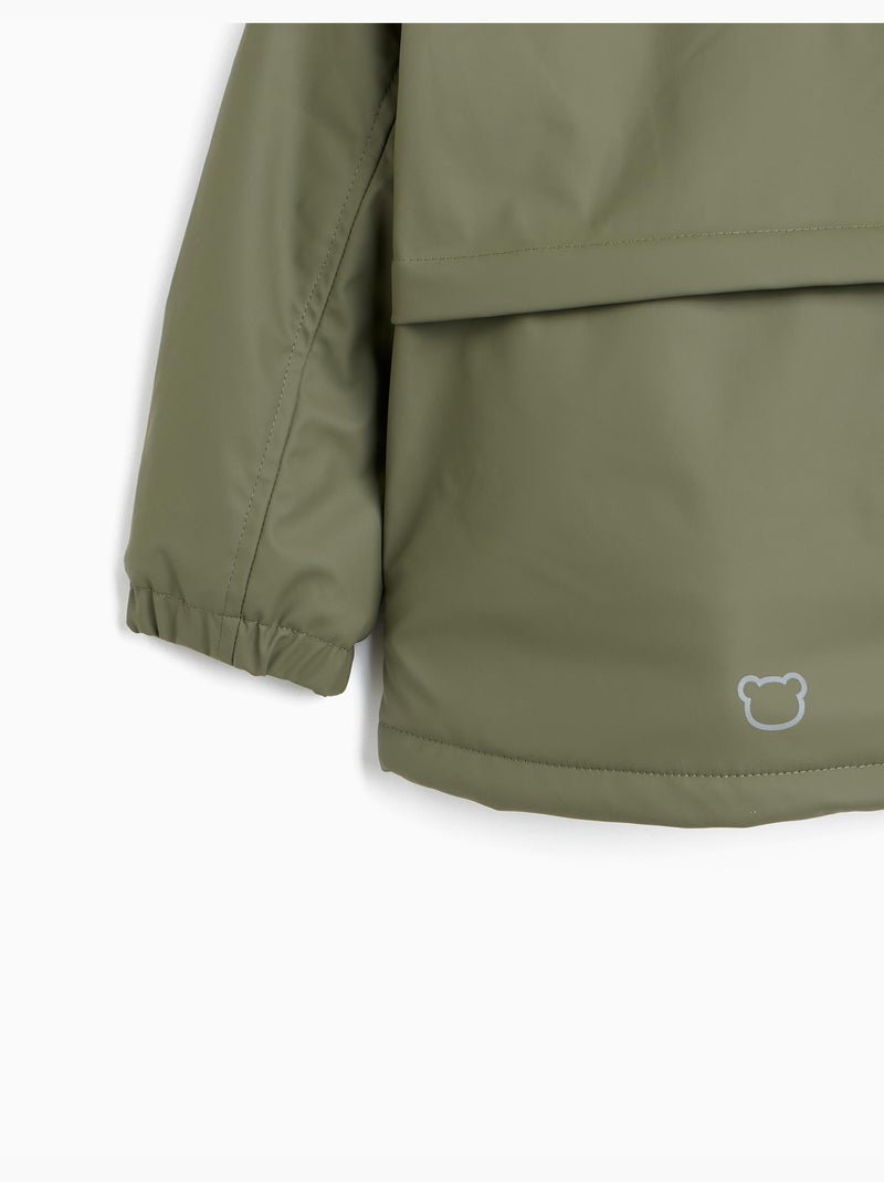 Parka con rivestimento sherpa, mo fashion Verde - Kiabi