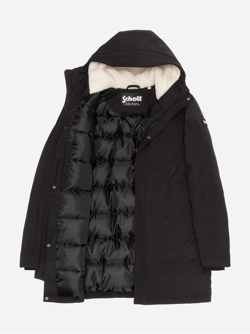 Parka da infilare - Schott Nero - Kiabi