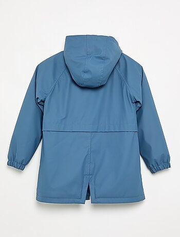 Parka foderata effetto montone