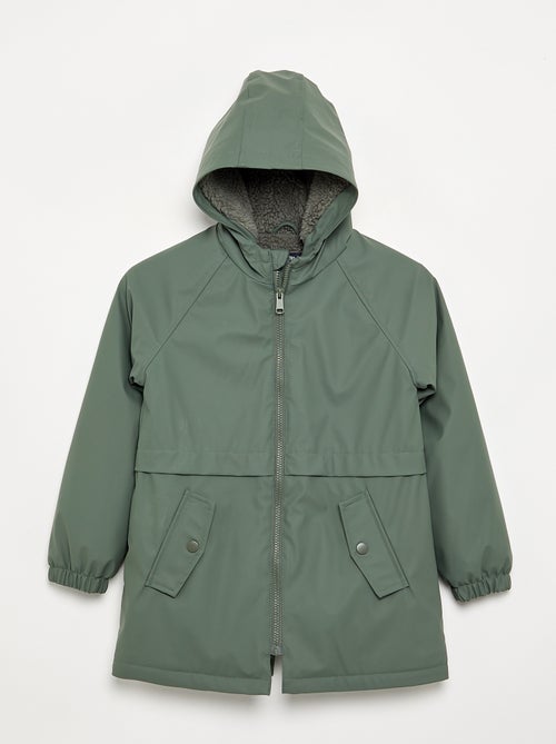 Parka foderata effetto montone - Kiabi Parka foderata effetto montone - Kiabi