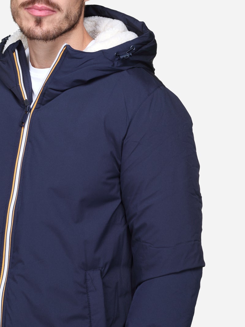 Parka foderato - Mentex Blu scuro - Kiabi