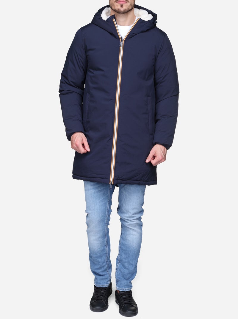 Parka foderato - Mentex Blu scuro - Kiabi