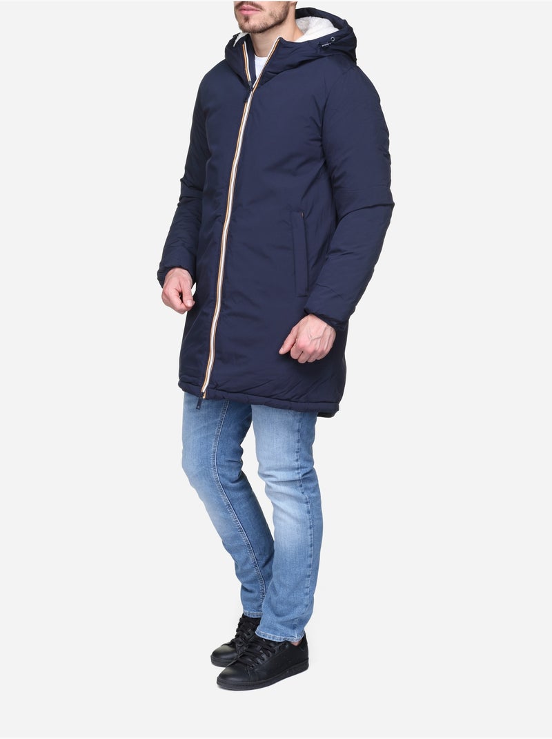 Parka foderato - Mentex Blu scuro - Kiabi
