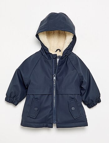 Parka foderato con cappuccio