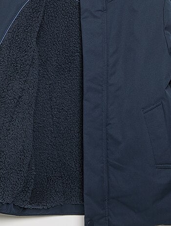 Parka foderato con cappuccio