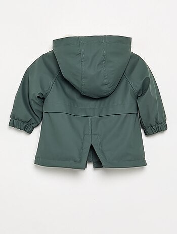Parka foderato con cappuccio
