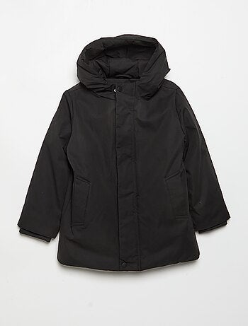Parka foderato con cappuccio