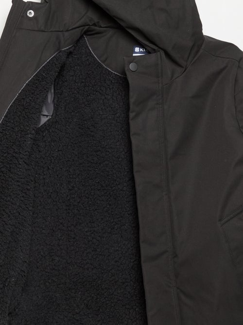 Parka foderato con cappuccio - Kiabi
