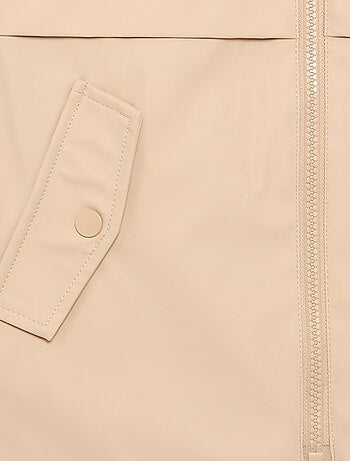 Parka foderato in pelliccia sintetica