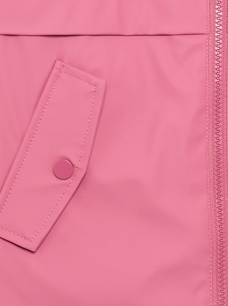 Parka foderato in pelliccia sintetica Rosa - Kiabi