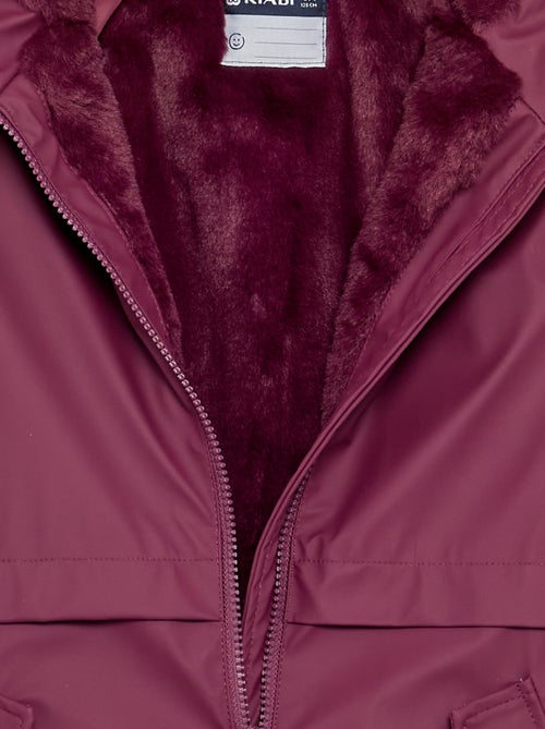 Parka foderato in pelliccia sintetica - Kiabi Parka foderato in pelliccia sintetica - Kiabi
