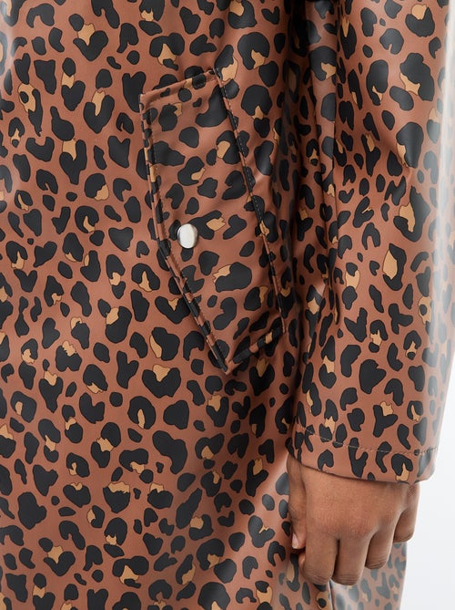 Parka gommata con cappuccio - Kiabi