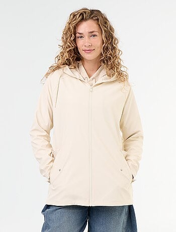 Parka idrorepellente con cappuccio