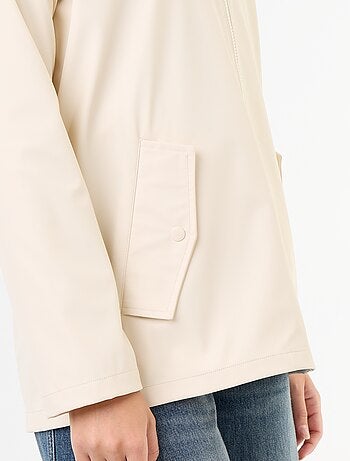 Parka idrorepellente con cappuccio