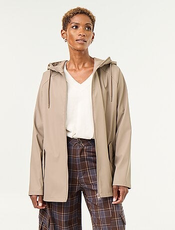 Parka idrorepellente con cappuccio