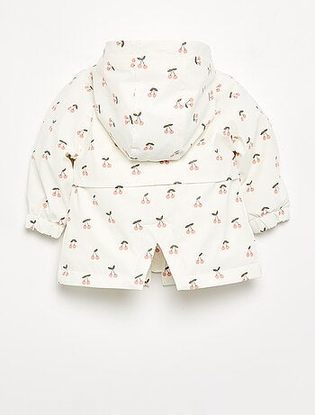 Parka idrorepellente con cappuccio
