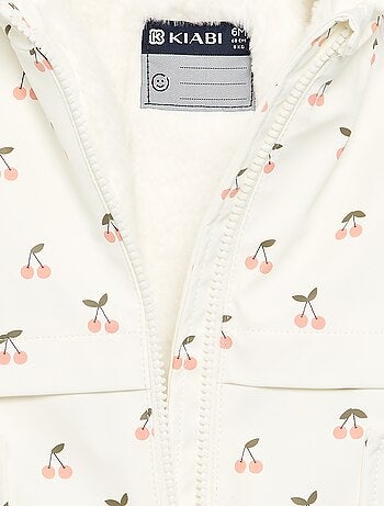 Parka idrorepellente con cappuccio