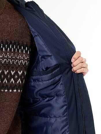 Parka idrorepellente con cappuccio