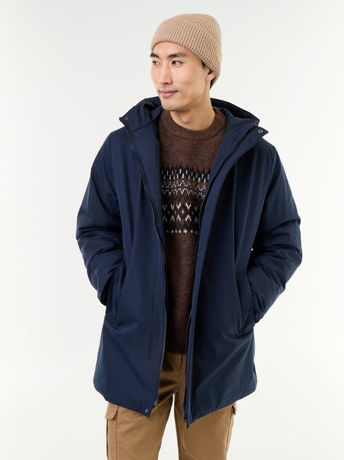 Parka idrorepellente con cappuccio - Kiabi Parka idrorepellente con cappuccio - Kiabi