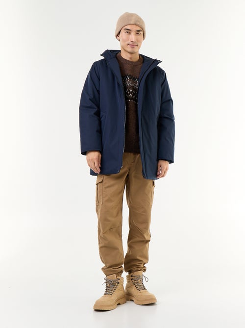 Parka idrorepellente con cappuccio - Kiabi Parka idrorepellente con cappuccio - Kiabi