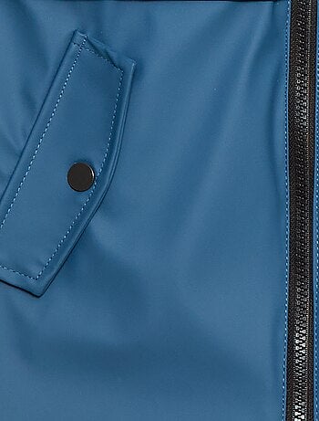 Parka idrorepellente con cappuccio effetto montone