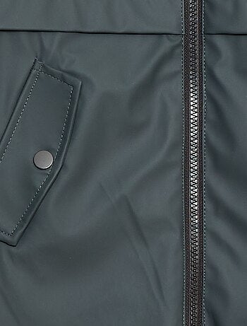 Parka idrorepellente con cappuccio effetto montone