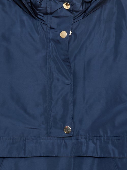 Parka idrorepellente con cappuccio foderato - collezione facile da indossare - Kiabi