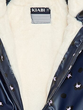 Parka idrorepellente con cappuccio interamente foderato