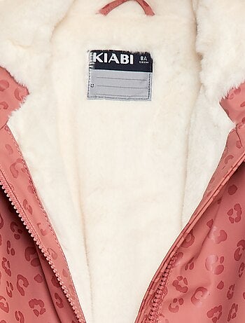 Parka idrorepellente con cappuccio interamente foderato