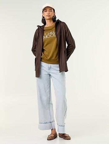 Parka idrorepellente con cappuccio