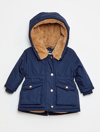Parka idrorepellente con cappuccio