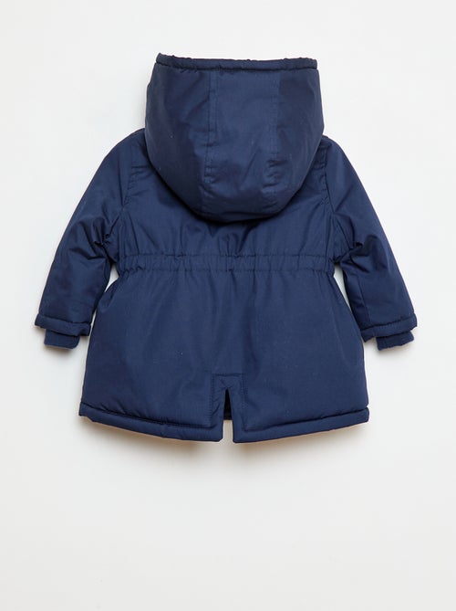 Parka idrorepellente con cappuccio - Kiabi