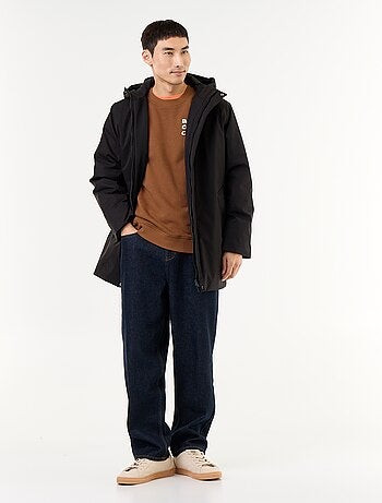 Parka idrorepellente con cappuccio