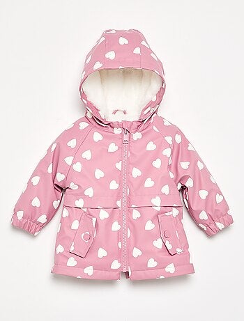 Parka idrorepellente con cappuccio