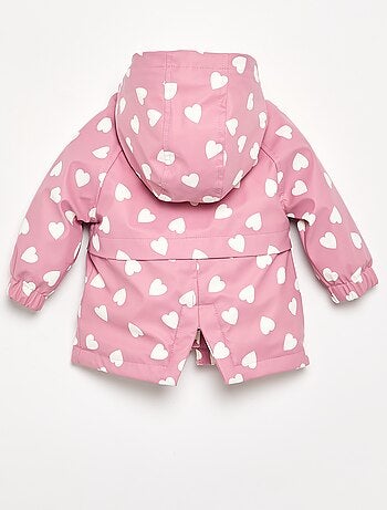 Parka idrorepellente con cappuccio