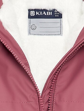 Parka idrorepellente con cappuccio