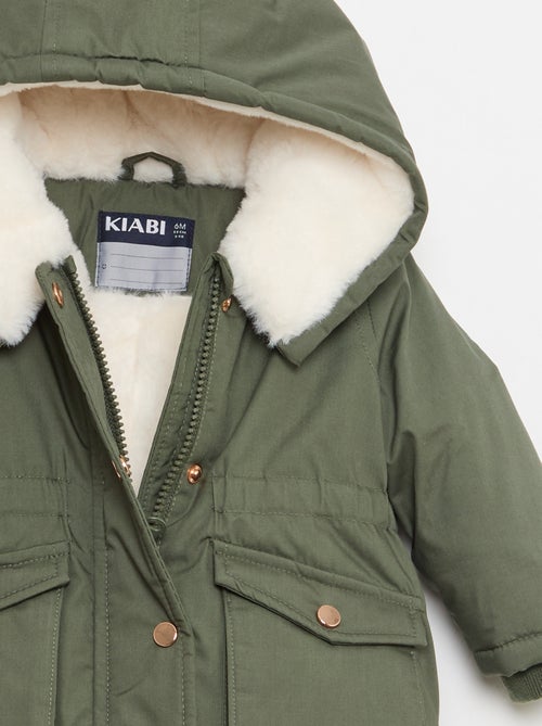 Parka idrorepellente con cappuccio - Kiabi