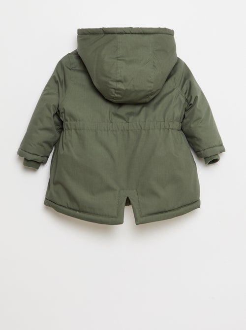 Parka idrorepellente con cappuccio - Kiabi