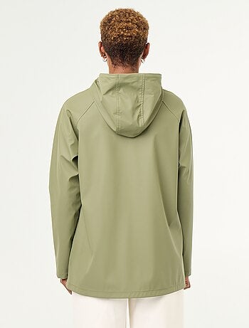 Parka idrorepellente con cappuccio