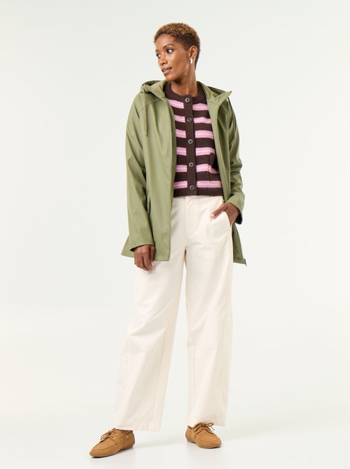 Parka idrorepellente con cappuccio - Kiabi Parka idrorepellente con cappuccio - Kiabi