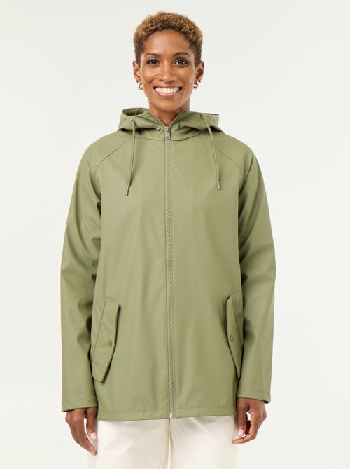 Parka idrorepellente con cappuccio - Kiabi Parka idrorepellente con cappuccio - Kiabi
